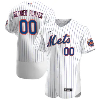 mens nike white new york mets home pick a player retired ro
